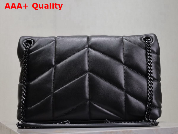 Saint Laurent Puffer Small in Nappa Leather Black Replica