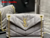 Saint Laurent Puffer Small in Storm Lambskin Replica