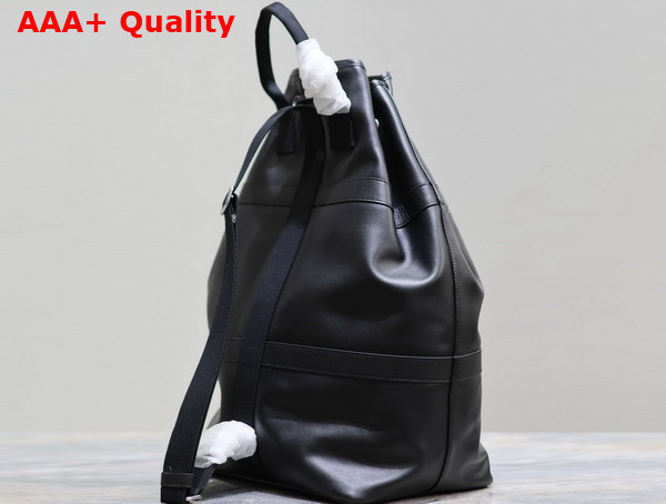 Saint Laurent Rive Gauche Sling Bag in Black Smooth Leather Replica