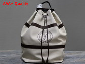 Saint Laurent Rive Gauche Sling Bag in New Alabaster Smooth Leather Replica