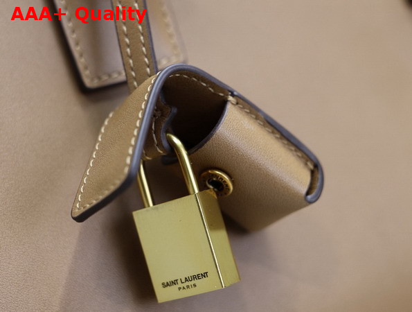Saint Laurent Sac De Jour Boston in Smooth Leather Small Toasted Brown Replica