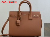 Saint Laurent Sac de Jour in Supple Grained Leather Small Cinnamon Replica