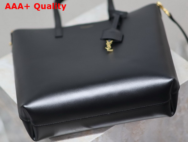Saint Laurent Shopping Saint Laurent Toy in Black Leather Replica
