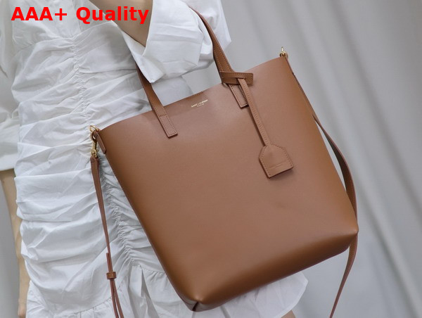 Saint Laurent Shopping Saint Laurent Toy in Brick Leather Replica