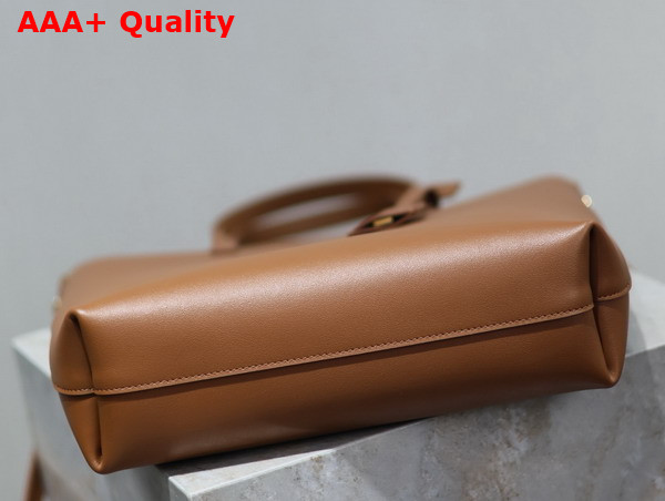 Saint Laurent Shopping Saint Laurent Toy in Brick Leather Replica