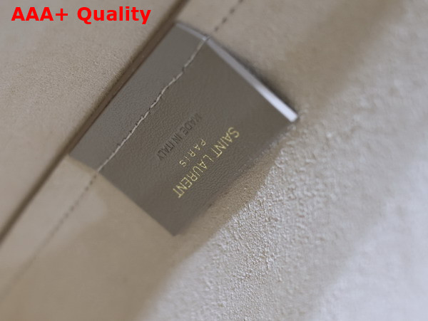 Saint Laurent Shopping Saint Laurent Toy in Dark Beige Leather Replica