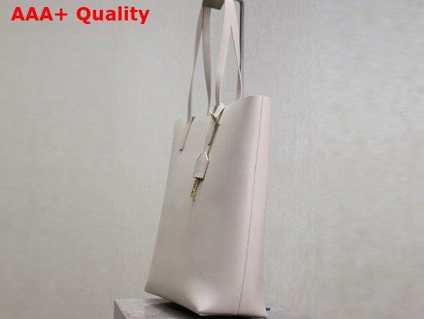 Saint Laurent Shopping Saint Laurent in Blanc Vintage Leather Replica