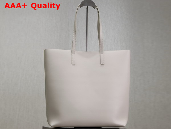 Saint Laurent Shopping Saint Laurent in Blanc Vintage Leather Replica