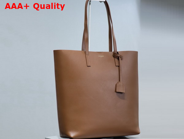 Saint Laurent Shopping Saint Laurent in Brick Leather Replica