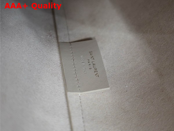 Saint Laurent Shopping Saint Laurent in Dark Beige Leather Replica