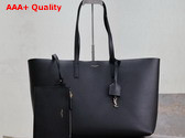Saint Laurent Shopping Saint Laurent in Leather Black Replica