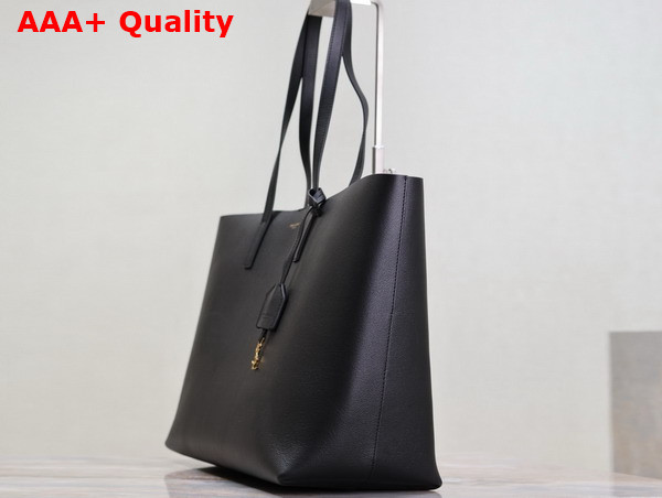 Saint Laurent Shopping Saint Laurent in Leather Black Replica