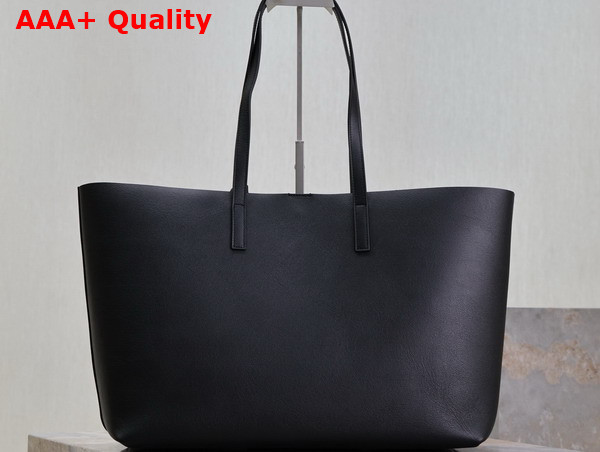Saint Laurent Shopping Saint Laurent in Leather Black Replica