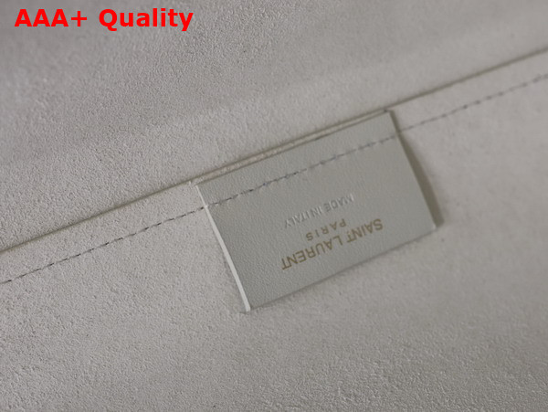 Saint Laurent Shopping Saint Laurent in Leather Blanc Vintage Replica