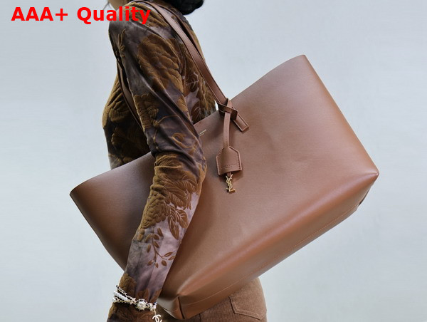 Saint Laurent Shopping Saint Laurent in Leather Brick Replica