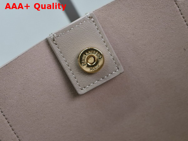 Saint Laurent Shopping Saint Laurent in Leather Dark Beige Replica