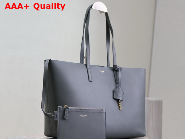 Saint Laurent Shopping Saint Laurent in Leather Storm Replica