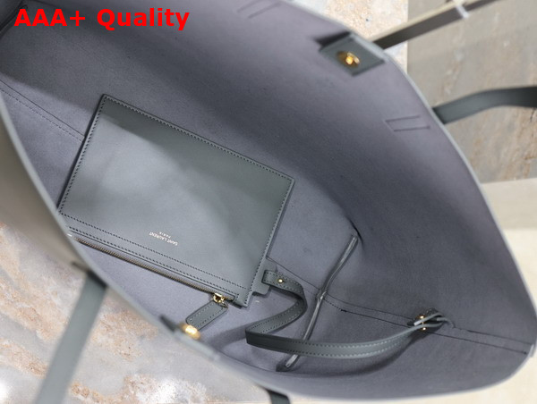 Saint Laurent Shopping Saint Laurent in Leather Storm Replica