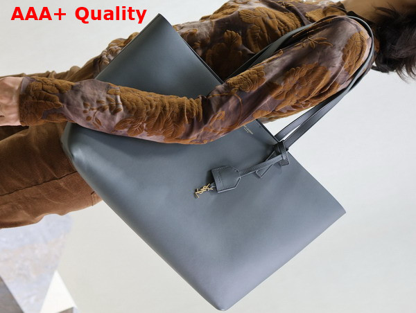 Saint Laurent Shopping Saint Laurent in Leather Storm Replica