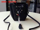 Saint Laurent Small Bucket Bag in Black Calfskin Replica