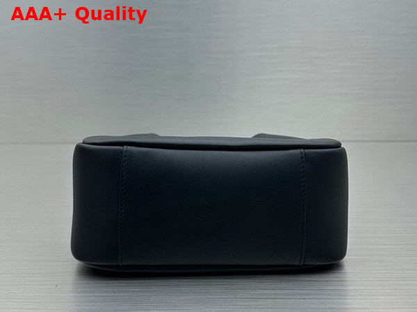 Saint Laurent Small Le 5 A 7 Supple in Grained Leather Black Replica