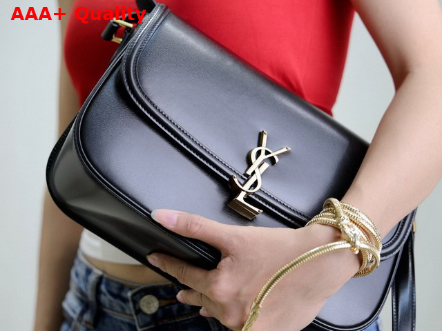 Saint Laurent Solferino Large in Box Saint Laurent Black Replica