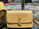 Saint Laurent Solferino Medium Satchel in Box Saint Laurent Leather Light Vanilla Replica