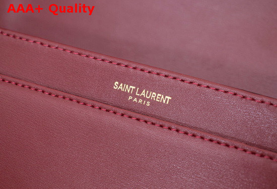 Saint Laurent Solferino Medium Satchel in Red Box Saint Laurent Leather Replica