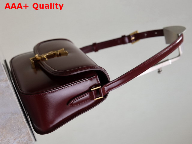 Saint Laurent Solferino Medium in Box Saint Laurent Rouge Cabernet Replica