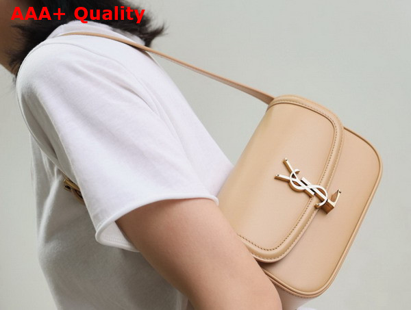 Saint Laurent Solferino Mini in Box Saint Laurent Light Hazelnut Replica