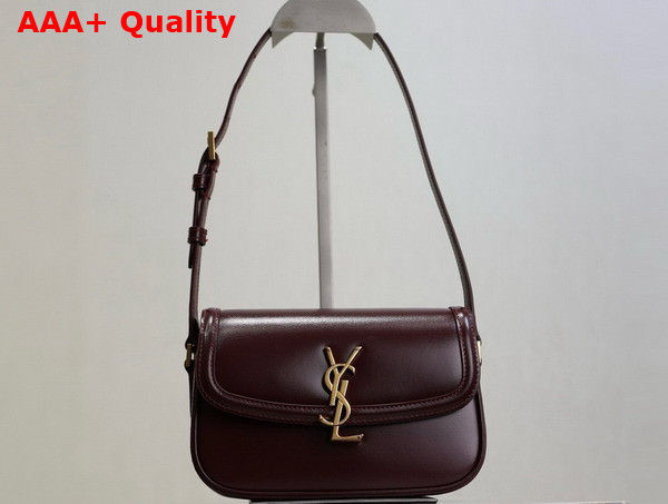 Saint Laurent Solferino Mini in Box Saint Laurent Rouge Cabernet Replica