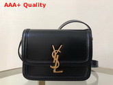 Saint Laurent Solferino Small Satchel in Box Saint Laurent Leather Black Replica