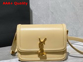 Saint Laurent Solferino Small Satchel in Cream Box Saint Laurent Leather Replica