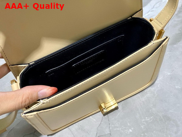 Saint Laurent Solferino Small Satchel in Cream Box Saint Laurent Leather Replica
