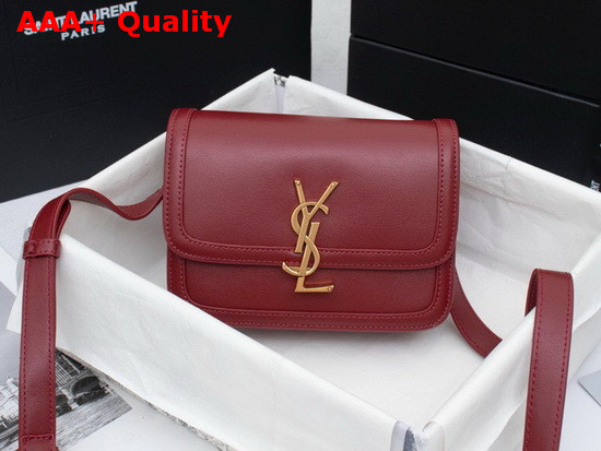 Saint Laurent Solferino Small Satchel in Red Box Saint Laurent Leather Replica