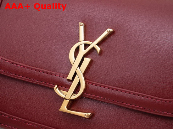 Saint Laurent Solferino Small Satchel in Red Box Saint Laurent Leather Replica