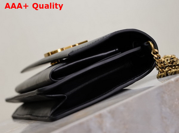 Saint Laurent Sunset Clutch in Box Saint Laurent Noir Replica