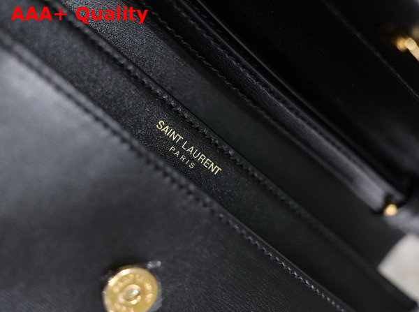Saint Laurent Sunset Clutch in Box Saint Laurent Noir Replica