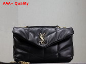 Saint Laurent Toy Puffer in Nappa Leather Black Replica