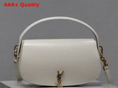 Saint Laurent Voltaire in Blanc Vintage Box Saint Laurent Leather 7876710 Replica