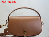 Saint Laurent Voltaire in Dark Cork Box Saint Laurent Leather 7876710 Replica