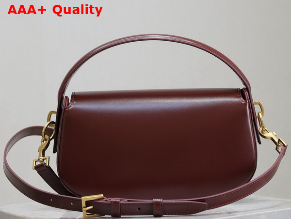 Saint Laurent Voltaire in Raisin Box Saint Laurent Leather 7876710 Replica