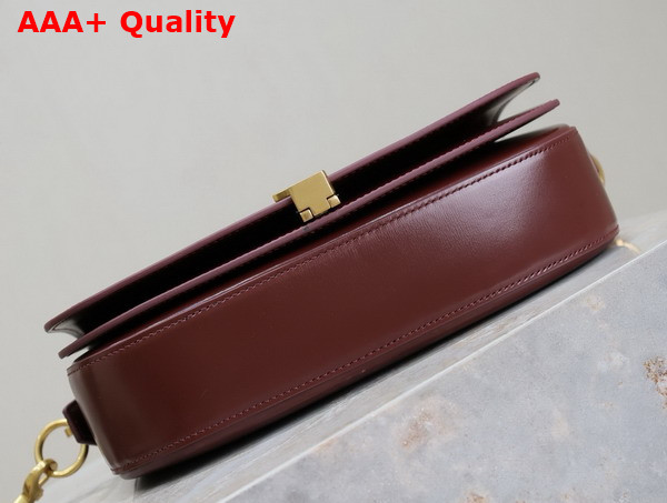 Saint Laurent Voltaire in Raisin Box Saint Laurent Leather 7876710 Replica