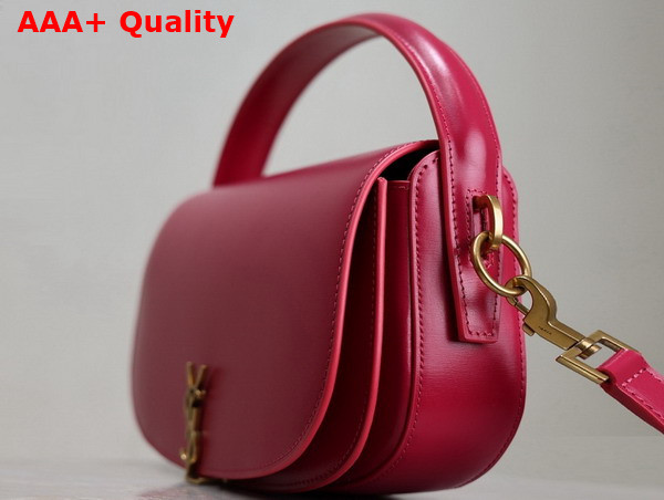 Saint Laurent Voltaire in Raspberry Pink Box Saint Laurent Leather 7876710 Replica