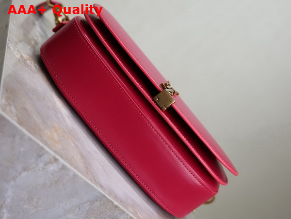 Saint Laurent Voltaire in Raspberry Pink Box Saint Laurent Leather 7876710 Replica
