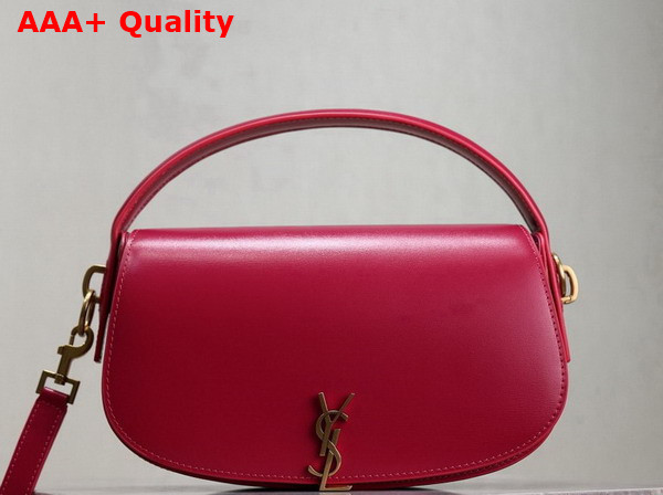 Saint Laurent Voltaire in Raspberry Pink Box Saint Laurent Leather 7876710 Replica