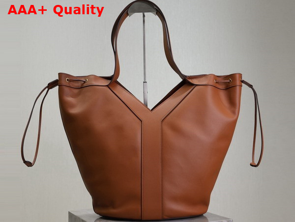 Saint Laurent Y Large Hobo in Brick Leather Replica