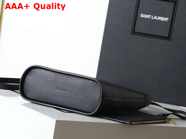 Saint Laurent Y Small Bucket in Black Leather Replica
