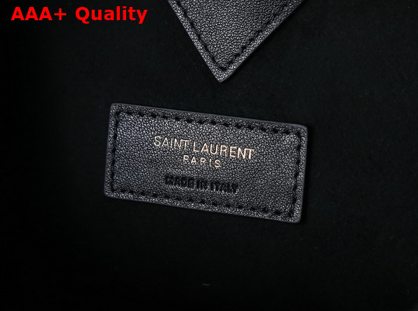 Saint Laurent Y Small Bucket in Black Leather Replica