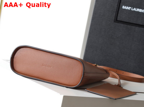 Saint Laurent Y Small Bucket in Brick Leather Replica
